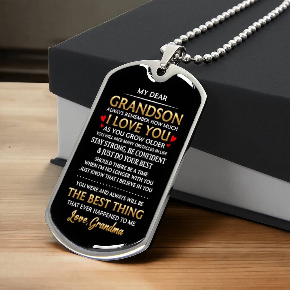 Dear Grandson