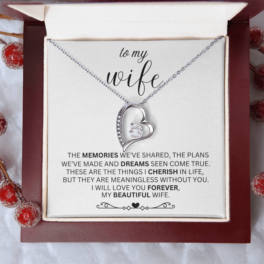 Wife Forever Love Necklace