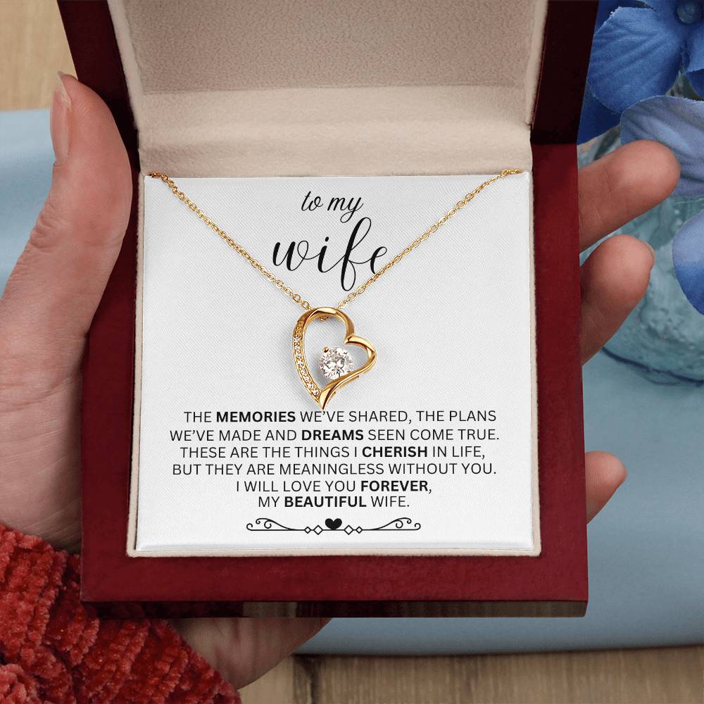 Wife Forever Love Necklace