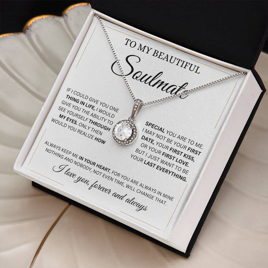 Beautiful Soulmate Eternal Hope Necklace