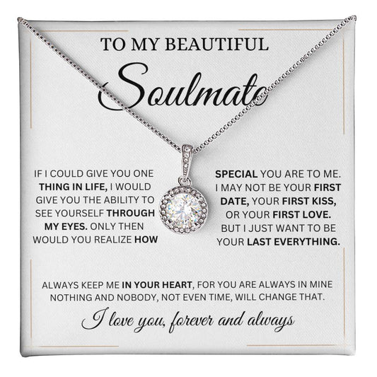 Beautiful Soulmate Eternal Hope Necklace