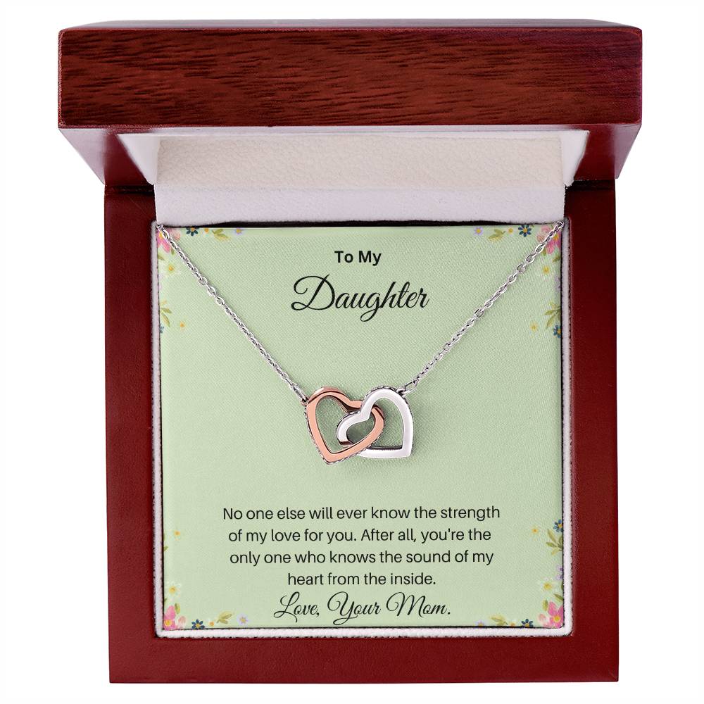  - Interlocking Hearts necklace