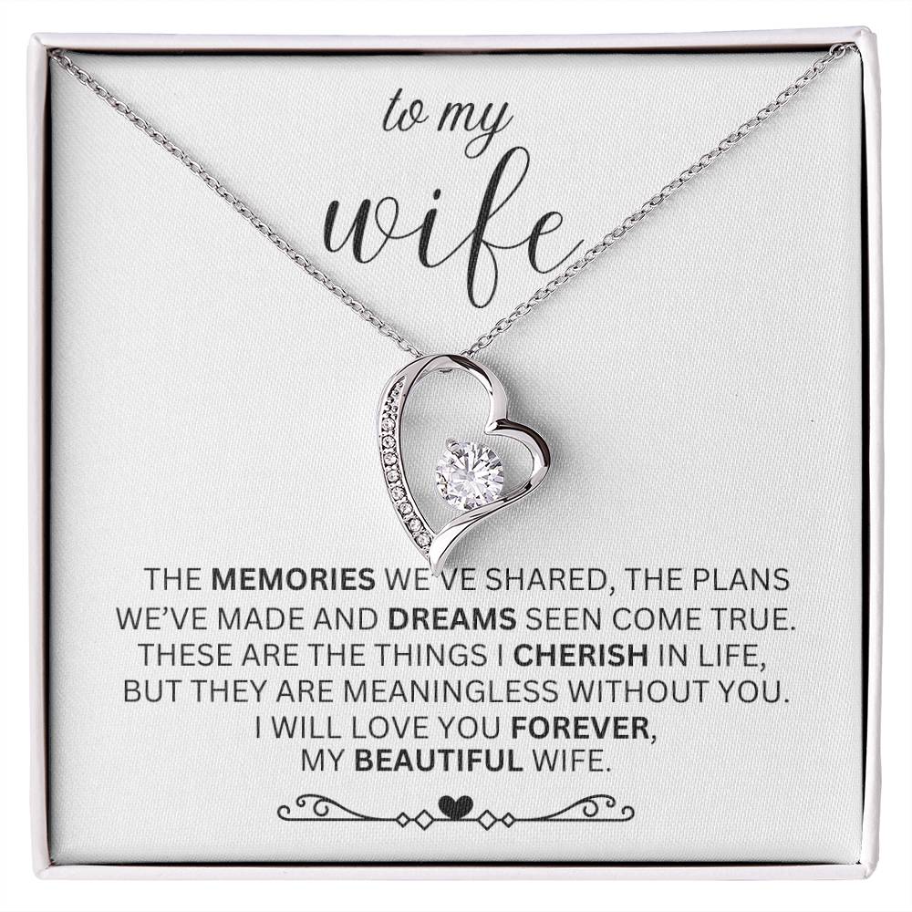 Wife Forever Love Necklace