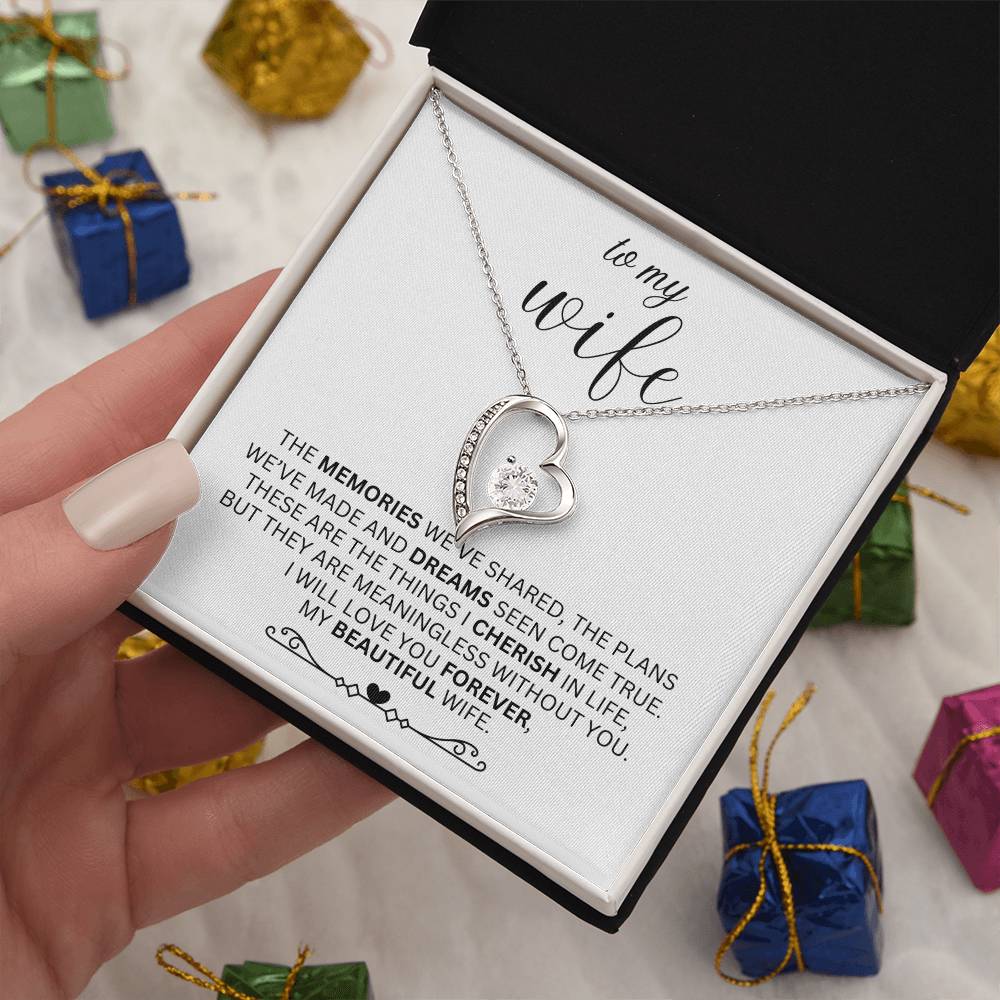 Wife Forever Love Necklace