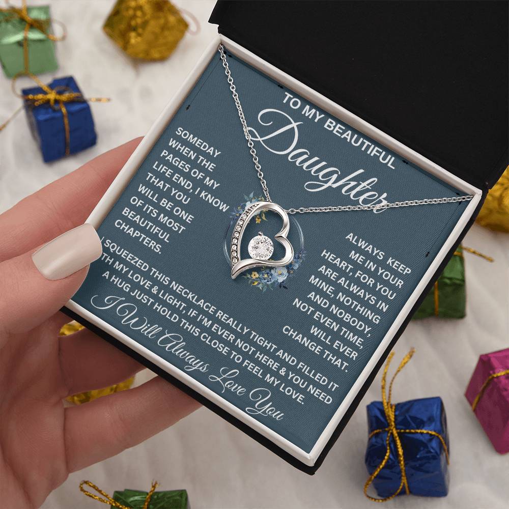 Beautiful Daughter Forever Love Necklace