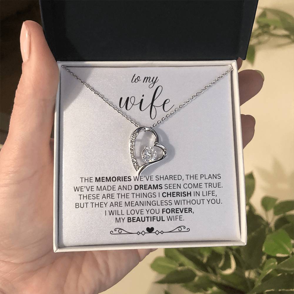 Wife Forever Love Necklace