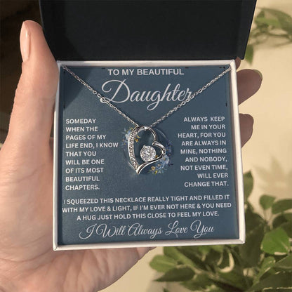 Beautiful Daughter Forever Love Necklace