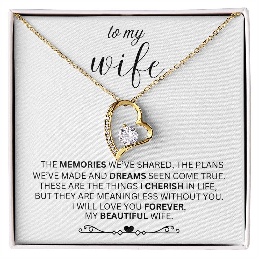 Wife Forever Love Necklace