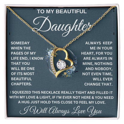 Beautiful Daughter Forever Love Necklace