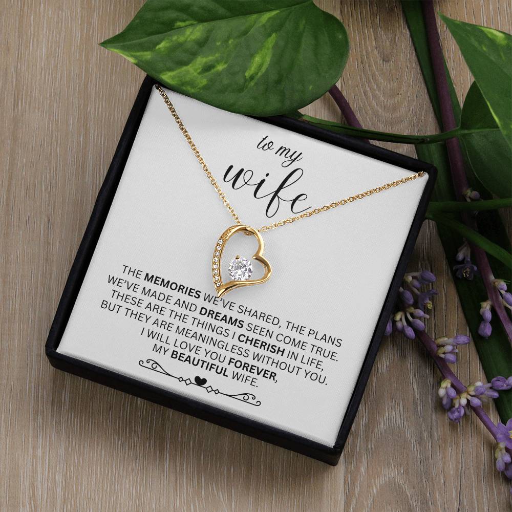 Wife Forever Love Necklace