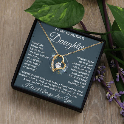 Beautiful Daughter Forever Love Necklace