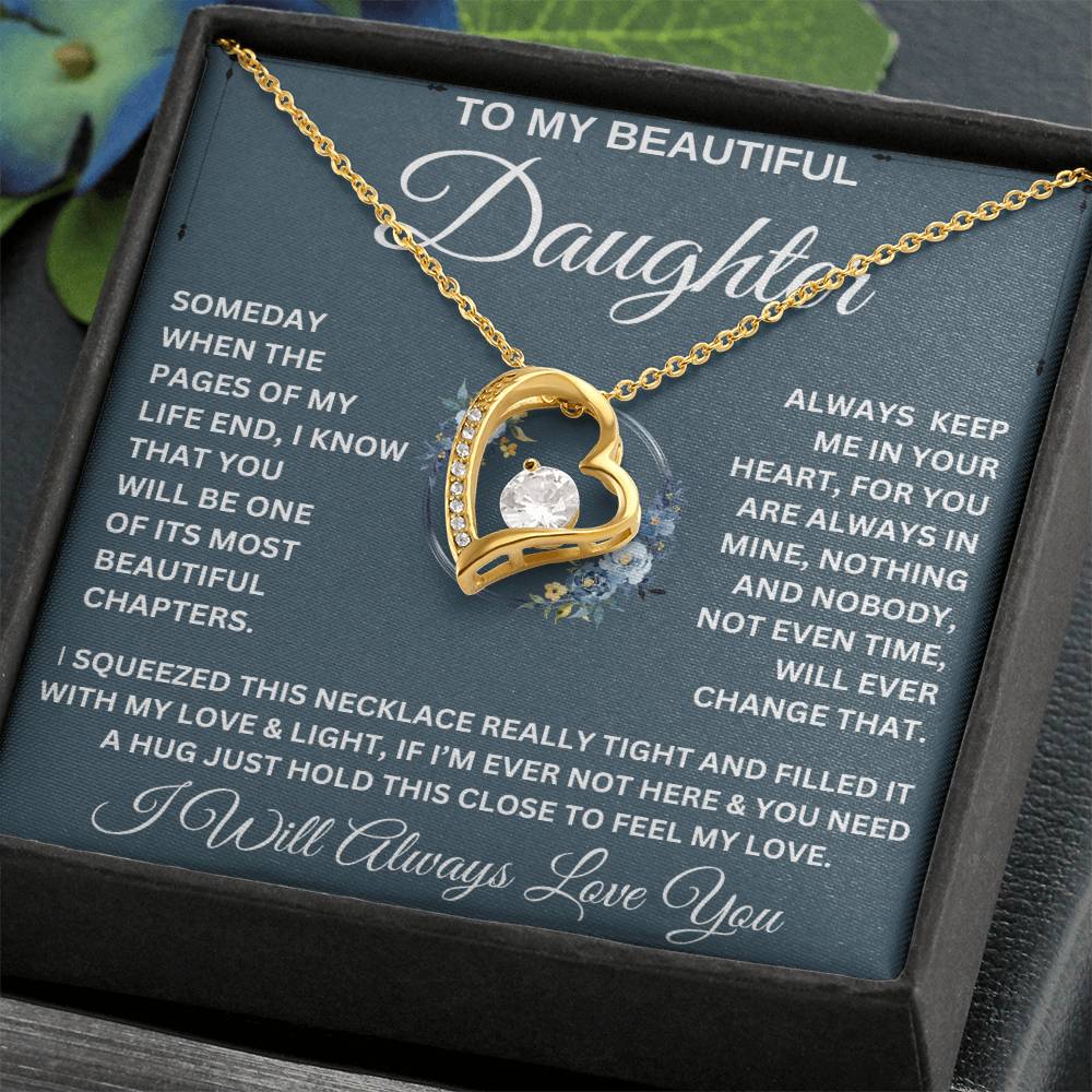 Beautiful Daughter Forever Love Necklace